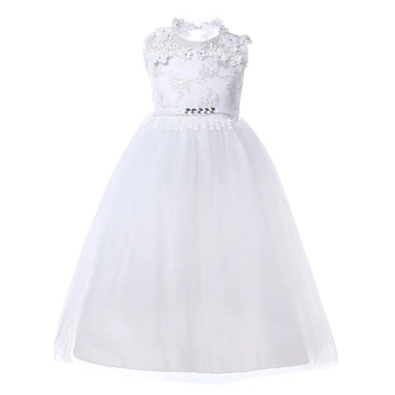 Snow White Theme Girls Dress white Princess Tutu Kids Halloween Gift Cute wedding Lace Children Dresses for | Детская одежда и