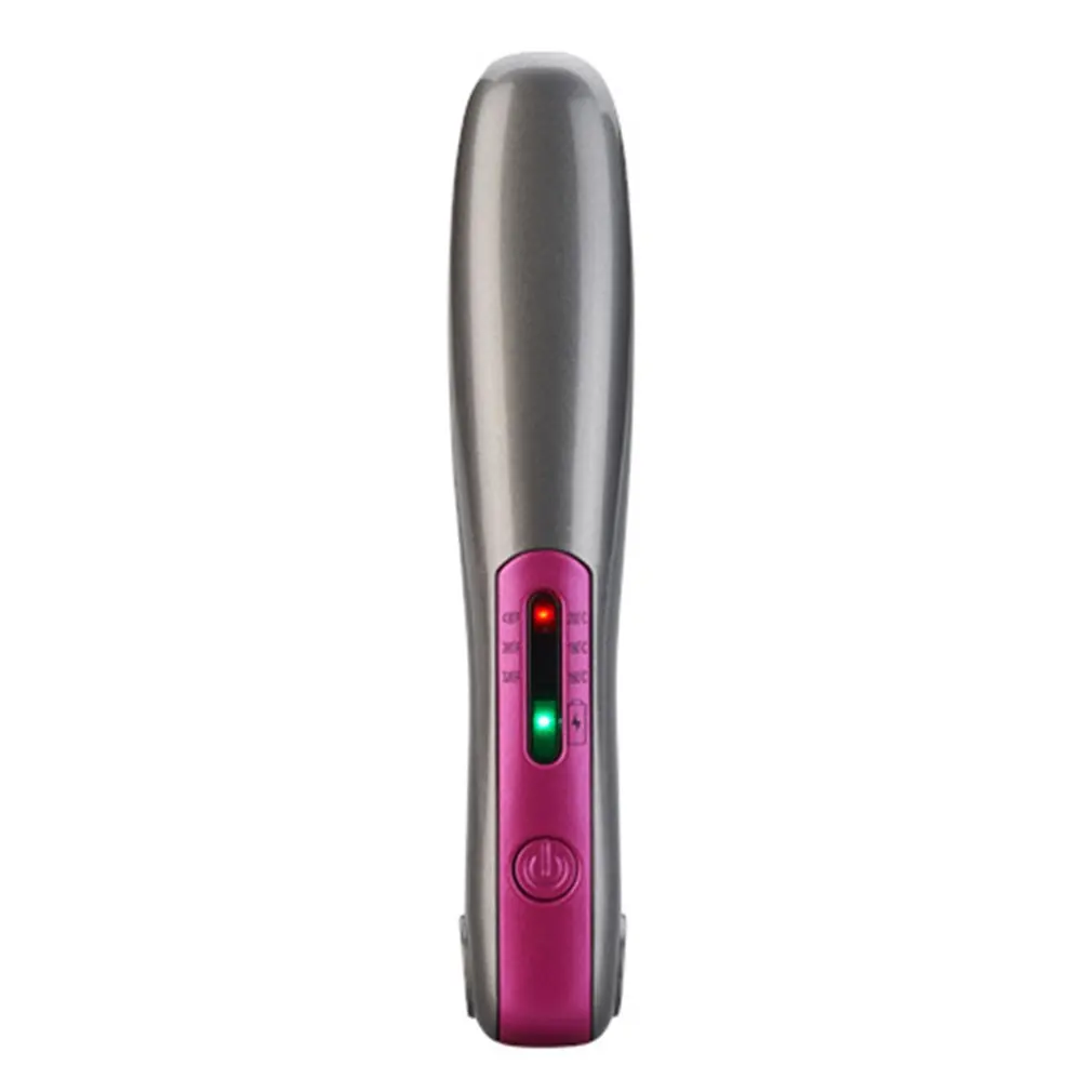 

Usb Charging Hair Straightener Mini Electric Splint Straight Volume Dual-Use Wireless Portable Hair Curler With Comb Teeth