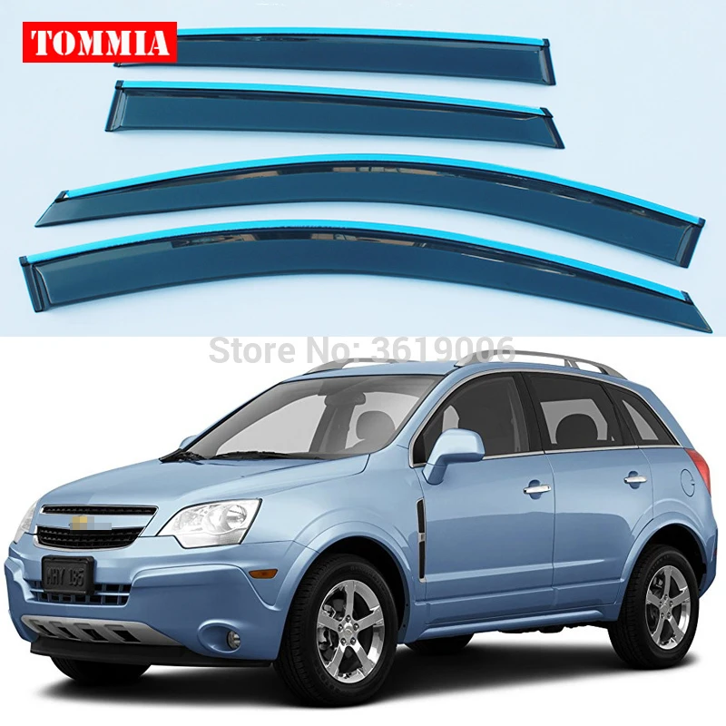 Tommia абсолютно новый для Chevrolet Captiva оконный козырек тент защита от ветра и дождя
