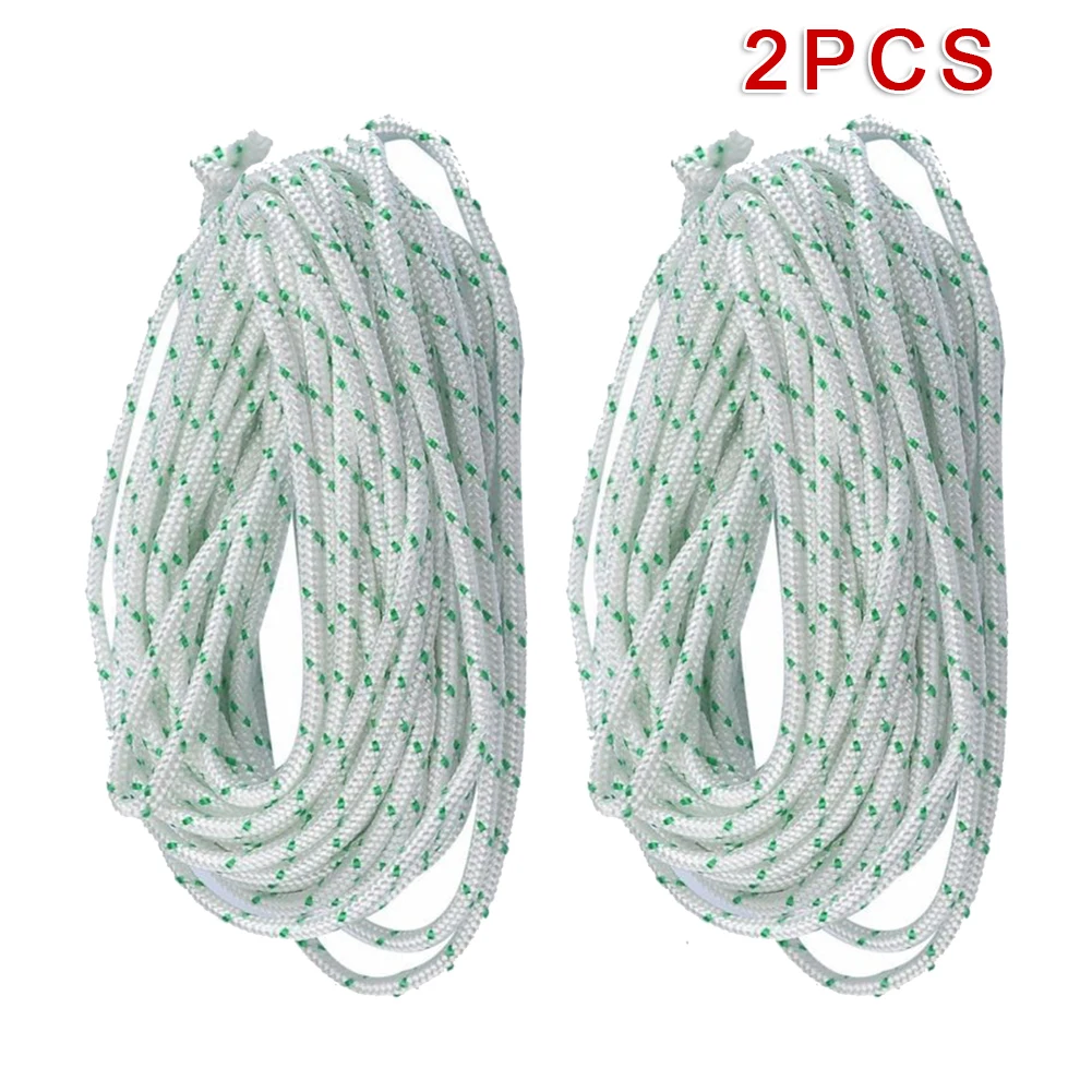 2pcs 4M Recoil Starter Pull Start Cord / Rope For Husqvarna Chainsaws Lawn Mower Engine Atco 4mm Diameter Oil  Petrol Resistant ► Photo 2/4