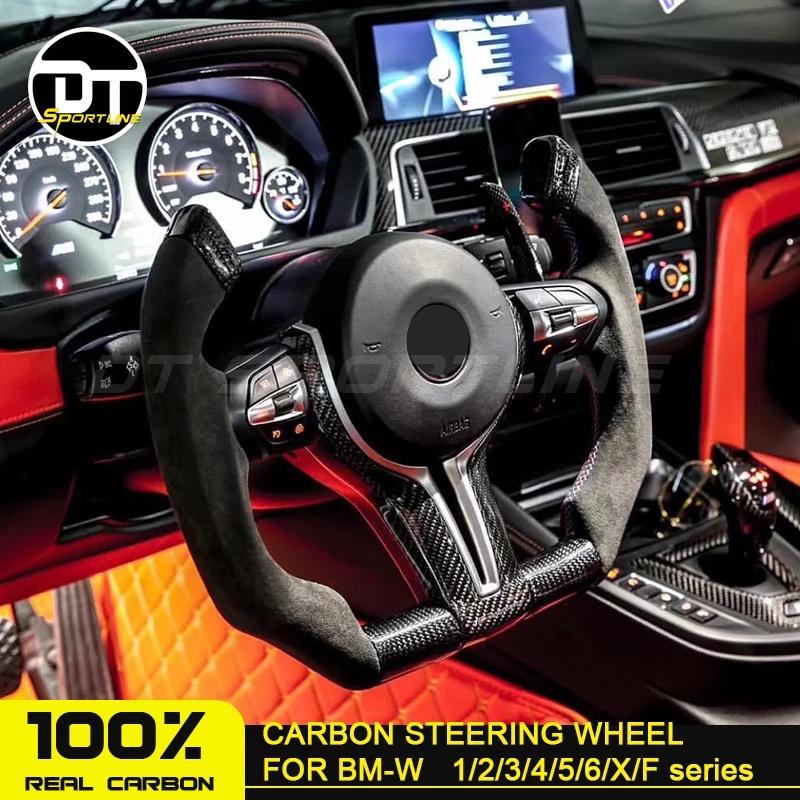 Рулевое колесо ручной работы карбоновое Спортивное Колесо Bm M для F30 F36 F10