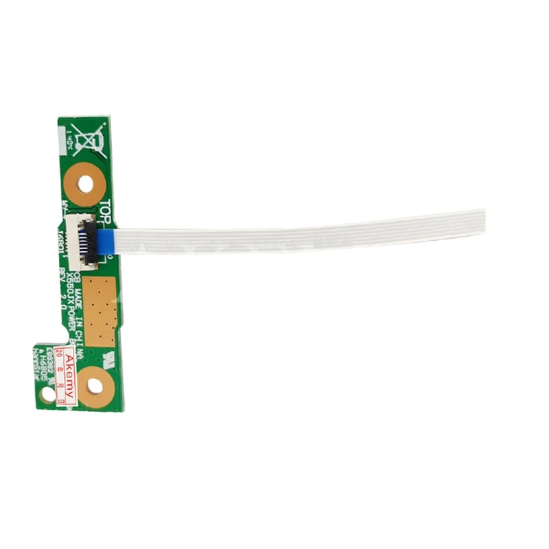 Оригинальная плата кнопки питания с кабелем для For Asus X550E X550EP X552E X550WE X550WA X552W X550EA