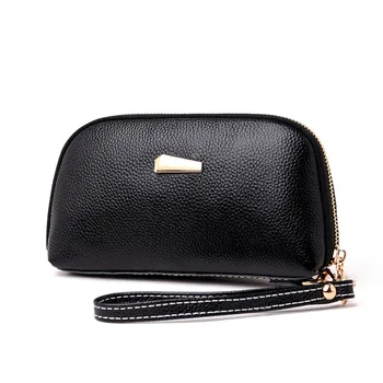 

2019 New Cowhide Real Leather Handbag Women's Bag Fashion Soft Leather Women's Mobile Phone Coin Purse Women Bag Small Bag