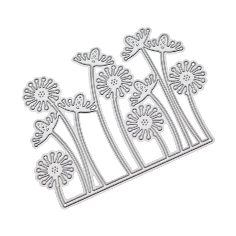 Dandelion Cutting Dies Stencil DIY Scrapbooking Album Card Paper Embossing Craft