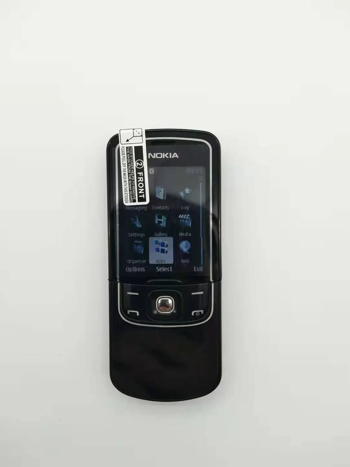 Original Unlocked Nokia 8600 Luna English/Russian/Arabic keyboard GSM 2G FM Bluetooth Refurbished Mobile Phone