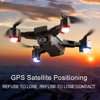 

SMRC S20 6 Axles Mini 2.4G GPS Drone With 110 Degree 1080P Wide Angle Camera Folding RC Helicopter Storage bag toy for boy