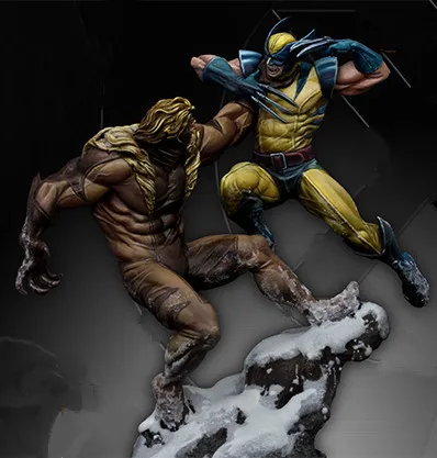 

(about 70mm) Resin Figure Model Kit Unassambled Unpainted//G536 (2 FIGURES)