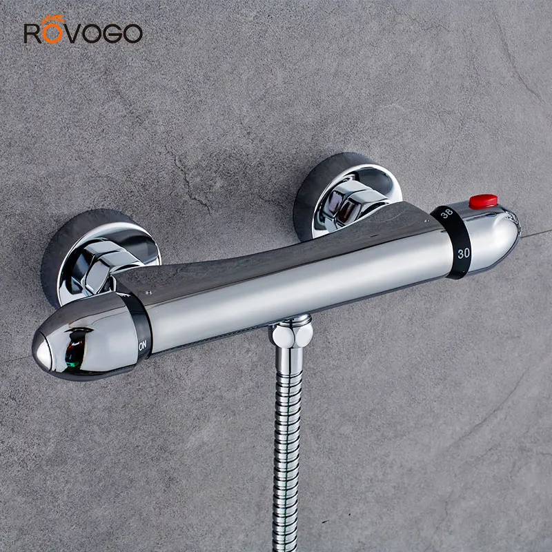 Rovogo Bathtub Faucet Constant Temperature Control Bathroom