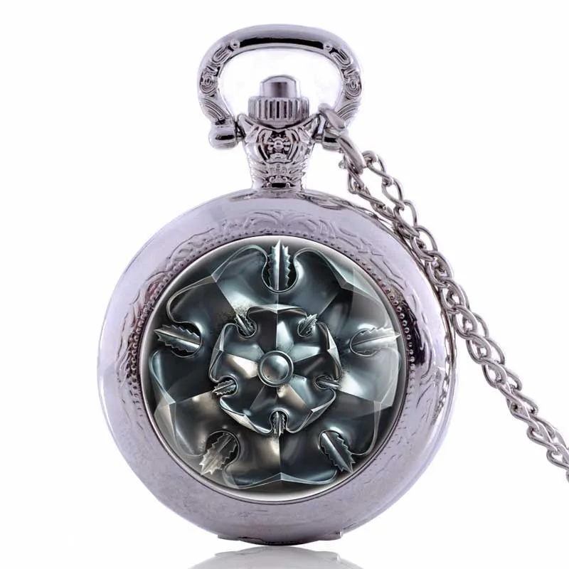 

Retro Vintage The Punisher Skull Dial Roman Numeral Quartz Pocket Watch Analog Pendant Necklace Men Women Watch Chain Gift