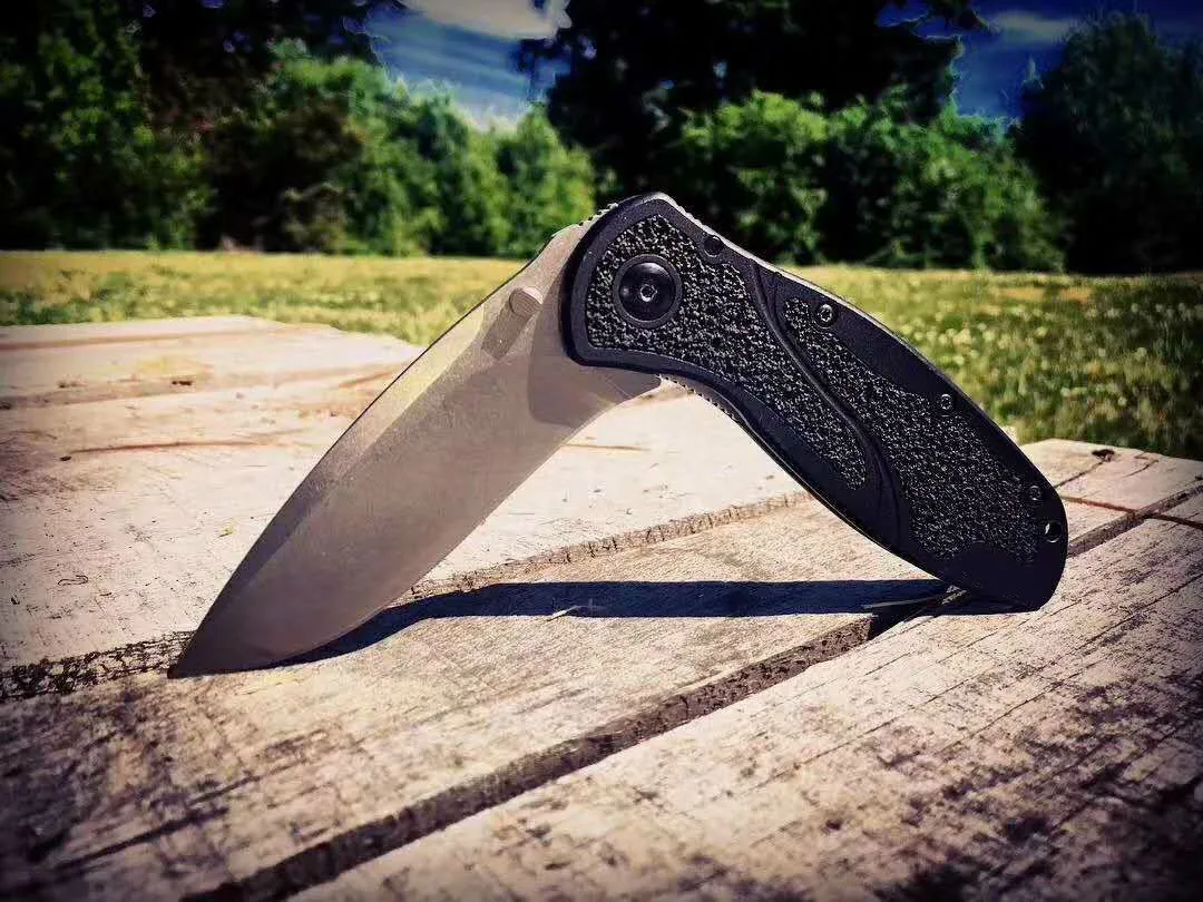EF-K1607 Folding Blade Knife D2 Drop Point Stoif 1670 Stone Wash T6061 Aluminum Handle | Инструменты
