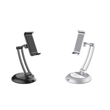 

Laptop Desktop Stand with Bluetooth Speaker Function Rechargeable Phone Stand Suitable for iPad PC Tablet