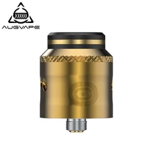 Augvape OCCULA RDA атомайзер внутренний-подседельный хомут дизайн 24 мм 5 мл Peek Insulatore 10 м кончик капельного потока Двойной Вниз Vape танк