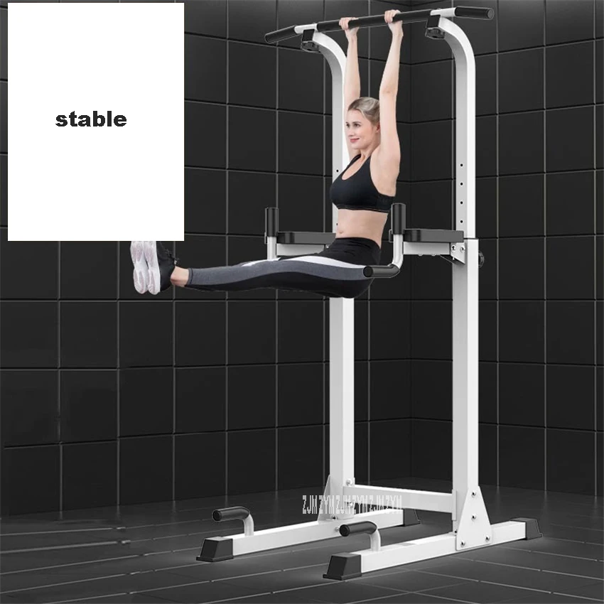 SQ- 1206 Single Parallel Bars 8 Gear Height Adjustment Horizontal Bar Pull Up Bar Indoor Adult Muscle Training Fitness Equipment