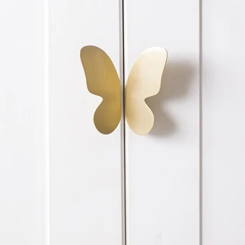 

Gold butterfly/ brass Knobs Cupboard Pulls Drawer Knobs Kitchen Cabinet Handles Furniture Handle Hardware