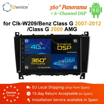 

Ownice K3 K5 K6 For Mercedes Benz G Class W467 2004 ~ 2008 Android 9.0 4G LTE DSP 360 Panorama OpticalCar Radio Player GPS Navi
