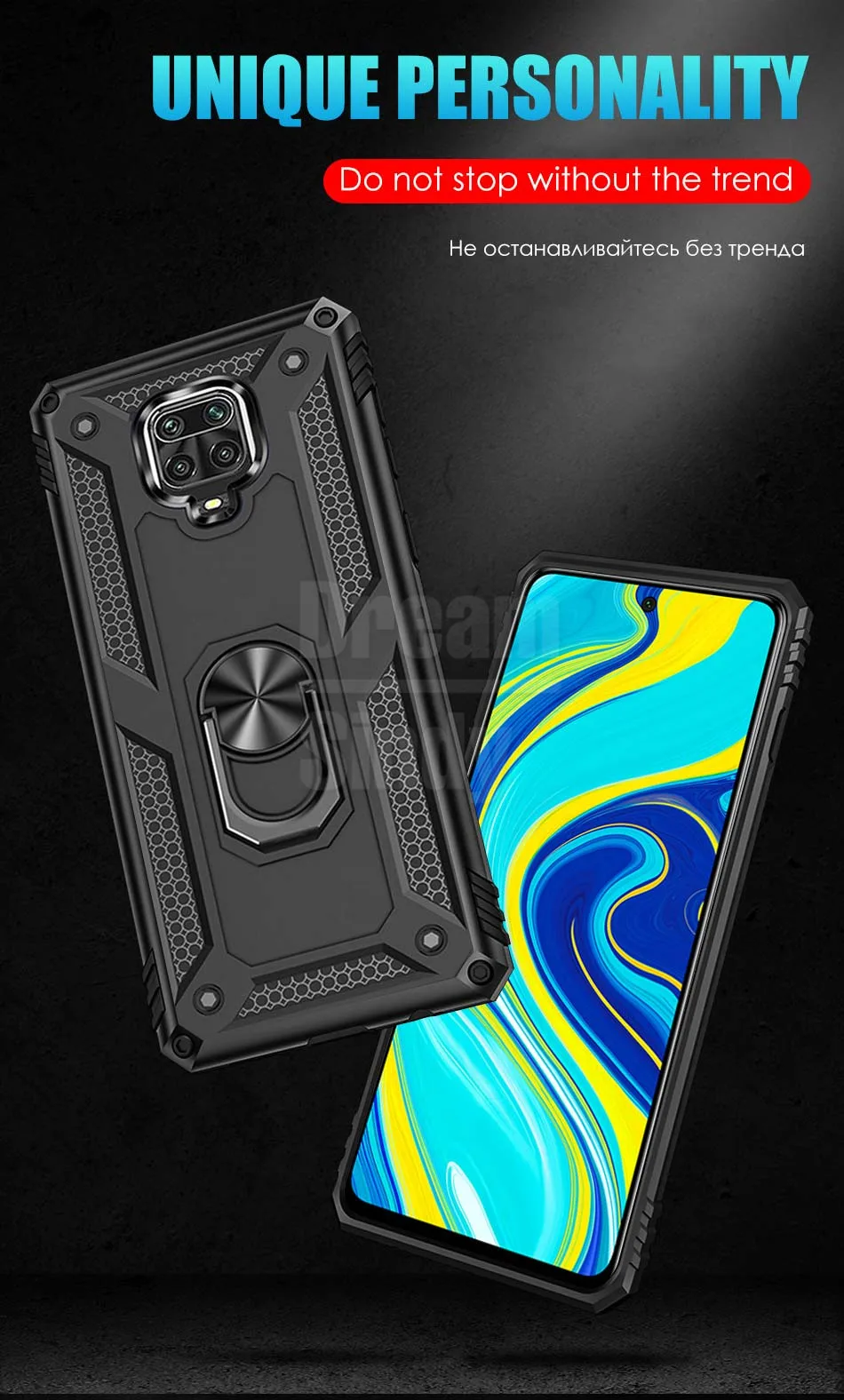 Luxury Armor Case For Xiaomi Redmi Note 8 7 K30