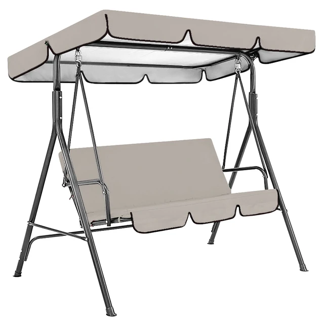 Terasz Lengő Ülés Fedele+Felső Fedél Vízálló Tábor Függőágy Szék Széklemez Burkolat Otthoni Udvar Relaxációs Dísztárgyakhoz - Image 6