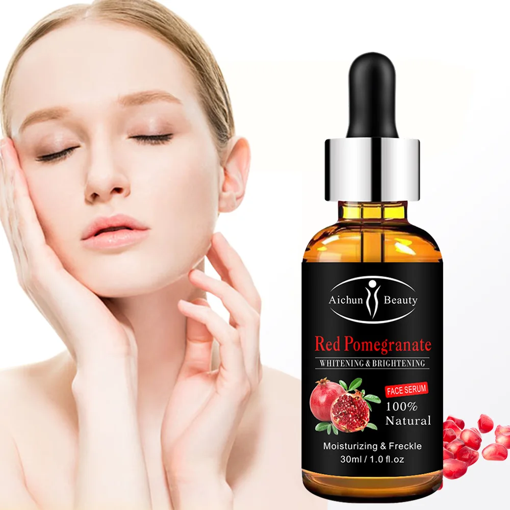 

Red pomegranate fresh moisturizing vitamins essence Nourishing and moisturizing pore shrinking facial essence