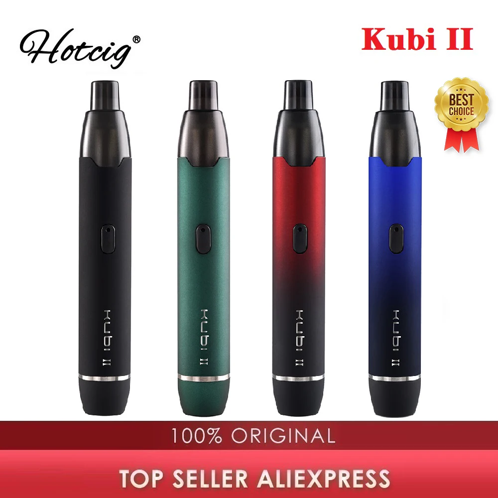 Оригинальный набор для электронных сигарет Hotcig Kubi II многоразового использования