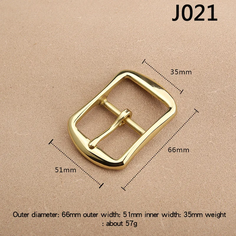 Pure copper belt buckle buckle men 