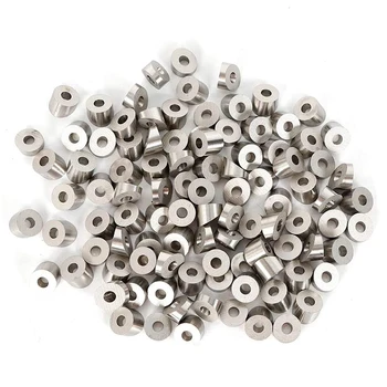 

100Pcs T316 Stainless Steel 1/4inch 30 Degree Angle Beveled Washer for 1/8inch to 3/16inch Deck Cable Railing