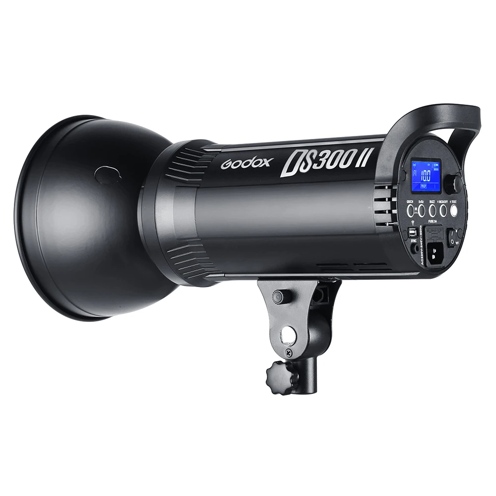 Godox DS300II 300Ws GN58 Bowens крепление студийная вспышка стробоскоп Фотостудия вспышка для профессиональной фотографии вспышка