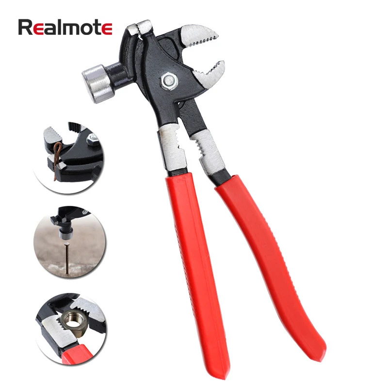 

5 In 1 Multifunctional Universal Hammer Pipe Pliers Wrench Household Hand Tools