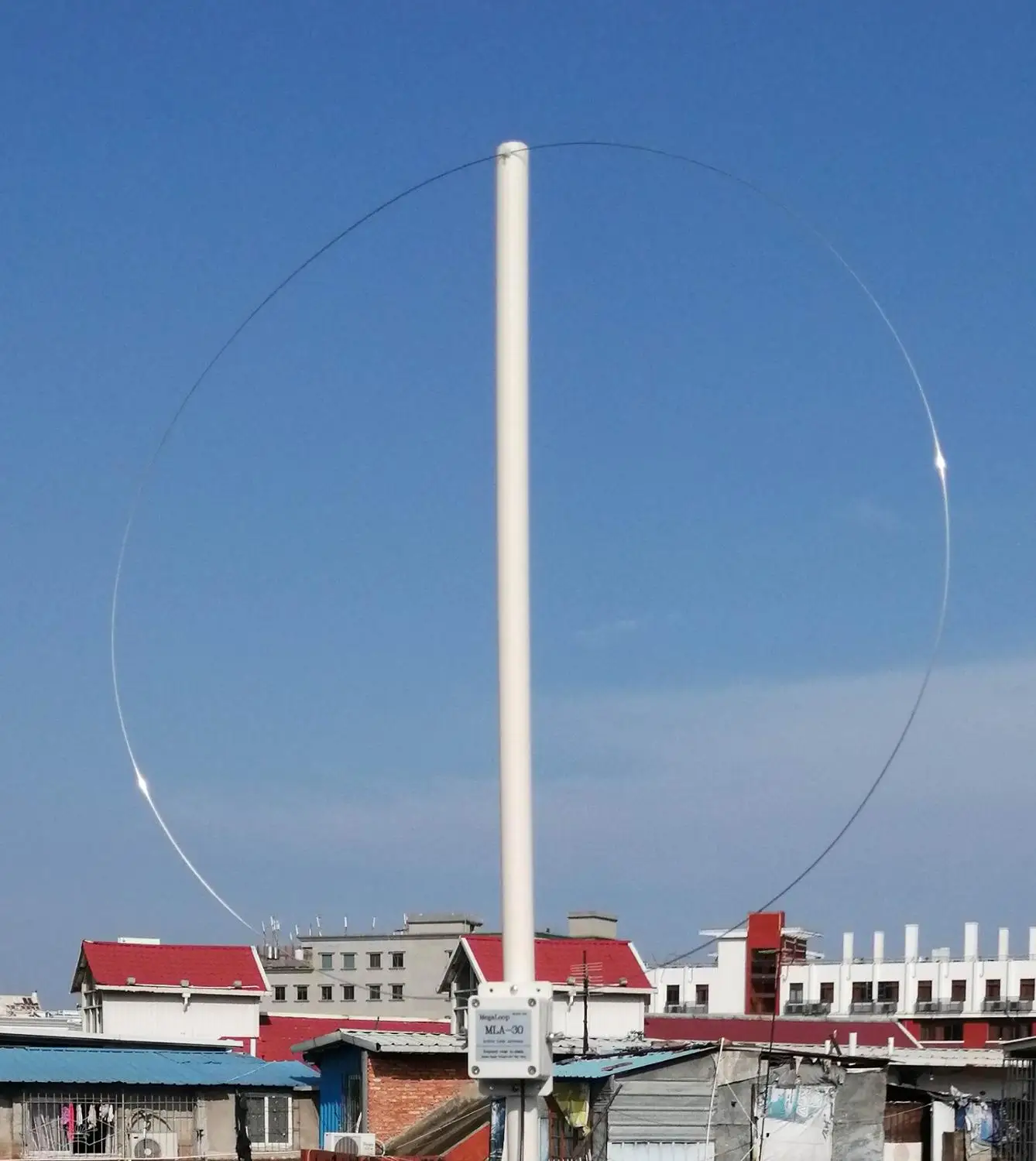 Фото Активная Магнитная Петля MLA30 + K180WLA антенна HA SDR петля антенна короткая волна радиоантенна низкий уровень шума 100 кгц-30 МГц 0,1-180 МГц №2