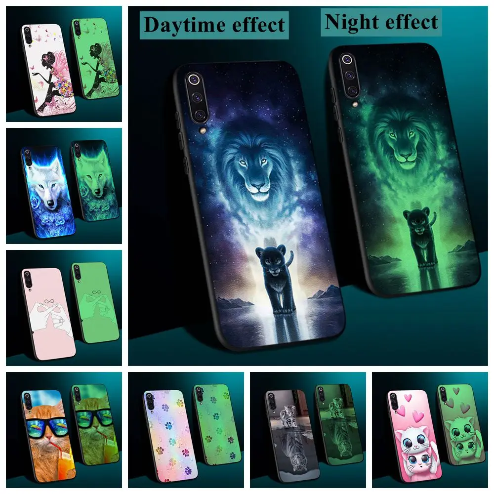 Luminous Glow Case For Samsung Galaxy J5 J5008 Funda J7 J8 Bumper Leather Coque |