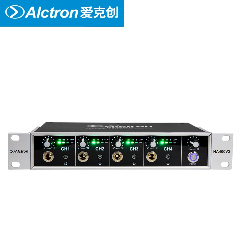 Alctron HA400V2 Профессиональный 4-канальный усилитель для наушников