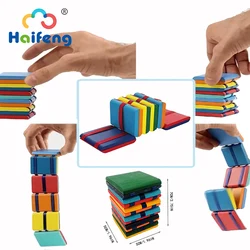 Flipo – jouets à rabat en bois, échelle en bois, nouveauté, décompression, Antistress, pour enfants et adultes, cadeau 