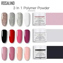 Комплект из 6 шт. с украшением в виде кристаллов 3-в-1 погружения порошок(12 видов цветов на выбор