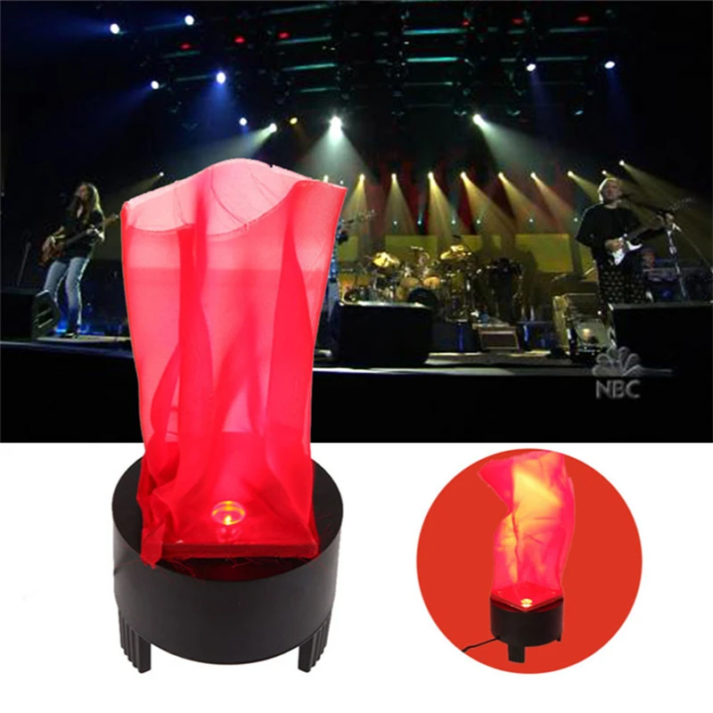Halloween Christmas Carnival Disco Party Lamp Brazier Bonfire Flame Light Home Decoration Simulation of Fake Fire Electronic