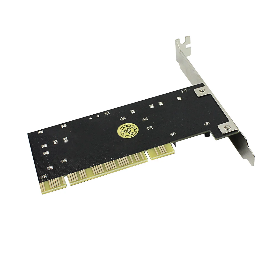 Pci standard. Кронштейн платы pci (standard profile). защёлка на плате для pci.