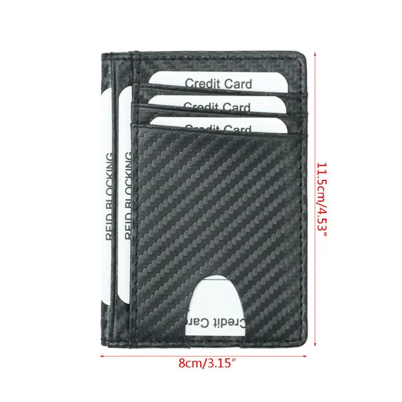 THINKTHENDO Men Slim PU Leather Credit Card Driver License Holder Cards Case Pocket Wallet Organizer 11.5x8cm wallet card holder,card holder,credit card holder