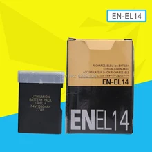 ENEL14 EN-EL14 камера Батарея адаптер переменного тока для Nikon DF D5300 D5200 D5100 D3300 D3200 D3100 P7100 P7700 P7800 P7000 RU EL14 EN-EL14a EL14a