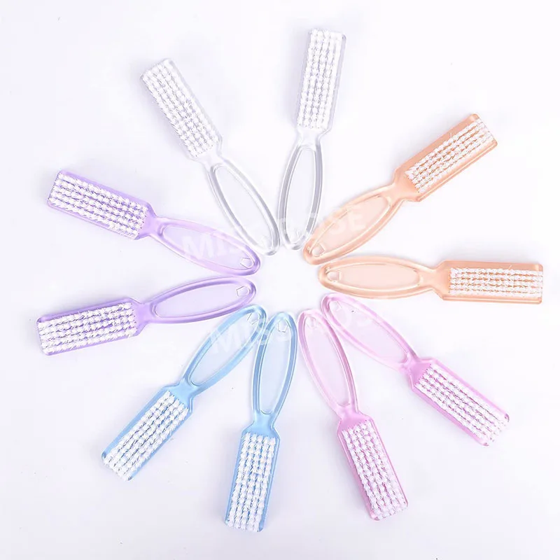 Escova para Limpeza de Unhas Escova para Manicure Macia para Unhas Ferramenta de Manicure Removedor de Poeira e Cuidados com as Unhas com 10 Peças Ferramenta 5 removedor de poeira e cuidados com as