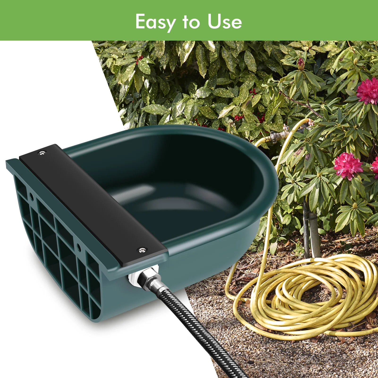 Чаша для воды Автоматический Поплавковый клапан лоток поилка домашнего