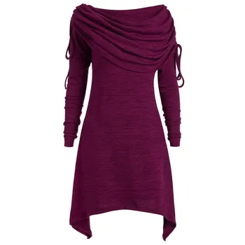 

Long Sleeve T Shirt For Women Sexy Slash Neck tshirt 2019 Trendy long Sleeve Top Tee Shirt Femme ropa casual de mujer