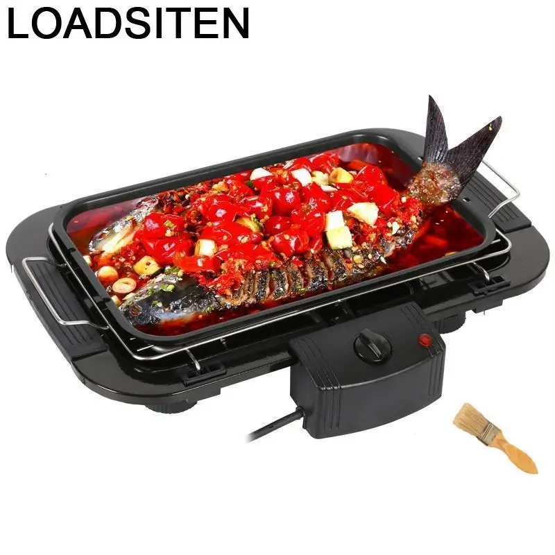 Портативная уличная гриль для барбекю электрический кухонный |