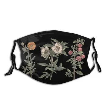 

Flower Chart Reusable Face Mask with Filter Anti Haze Dust Mask Protection Mask Respirator Mouth Muffle
