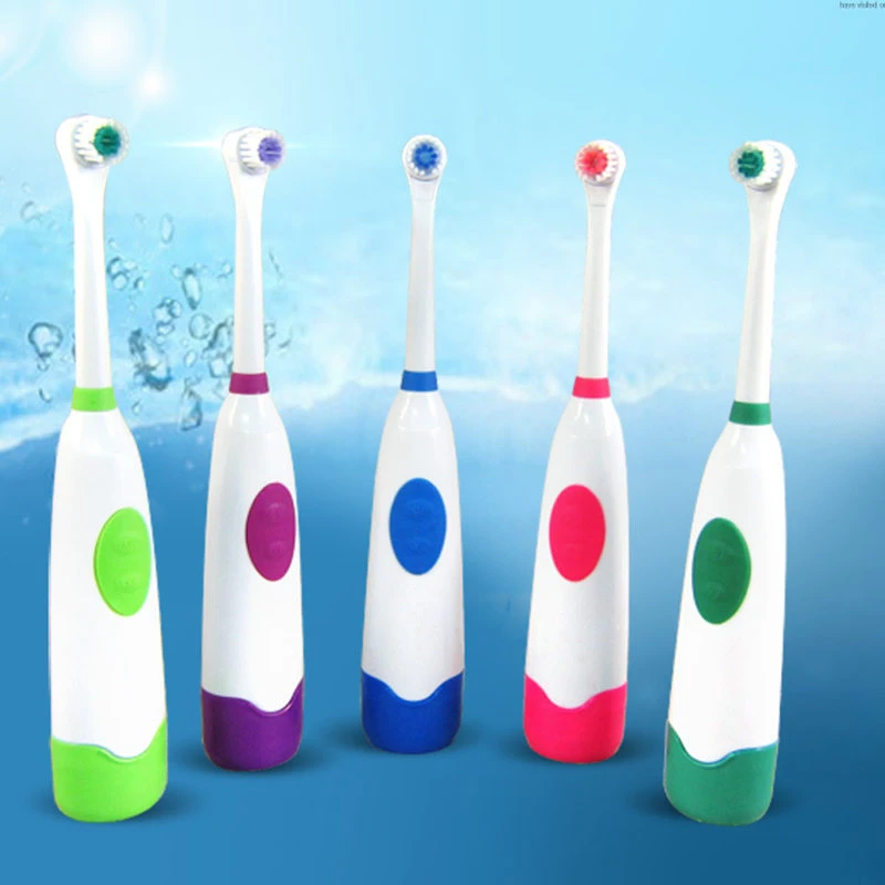 

1 Set Children Electric Toothbrush With 2 Brush Heads Oral Hygiene kids Teeth Brush Battery Powered