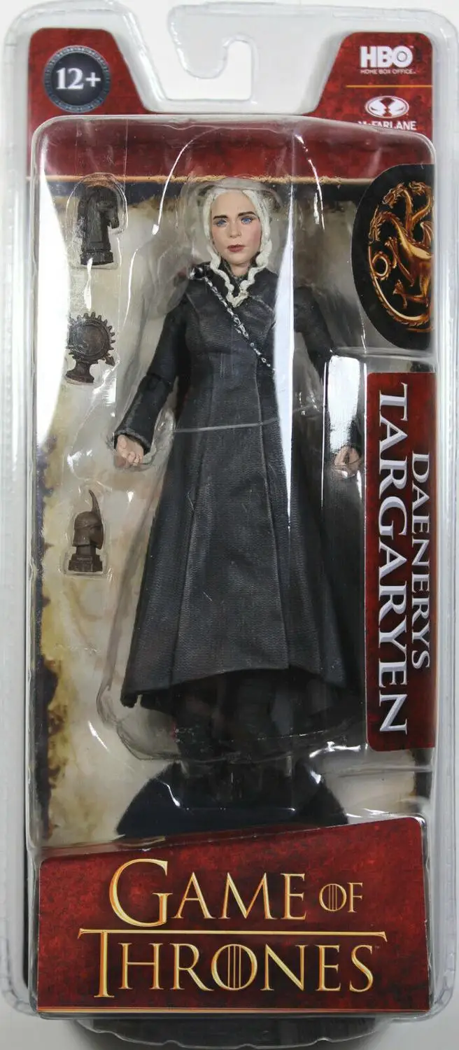 with box Игра престолов Серия 1 Фигурка Набор Джон Сноу Арья ночной король фигурка - Цвет: with box