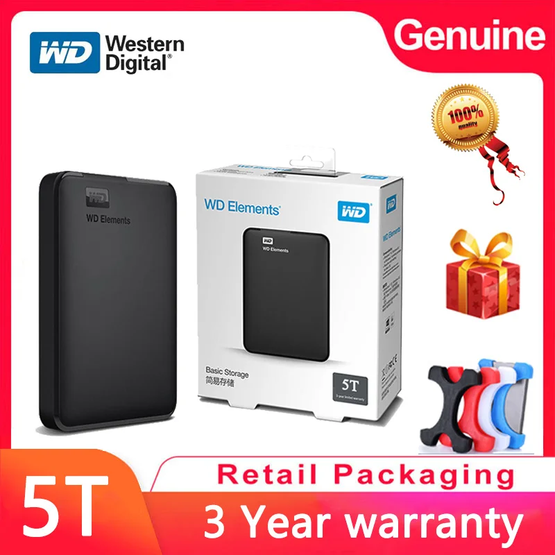 Disque dur externe 2to - 2.5 wd elements portable Western Digital