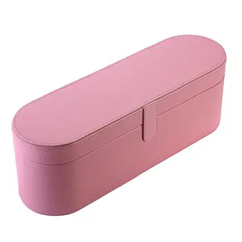 

Portable PU Leather Travel Hair Dryer Storage Box Storage Box Cover Case Organizer