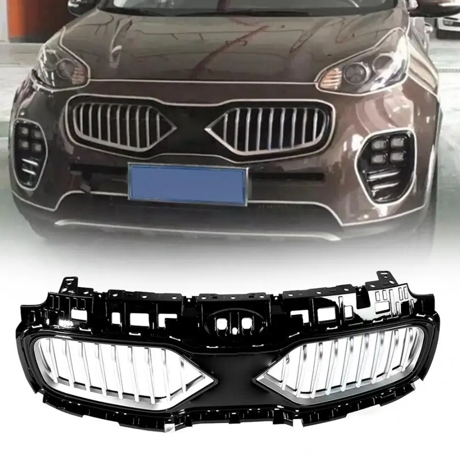 Для X-man Style автомобильный передний бампер Гриль капот центр средняя решетка для Kia
