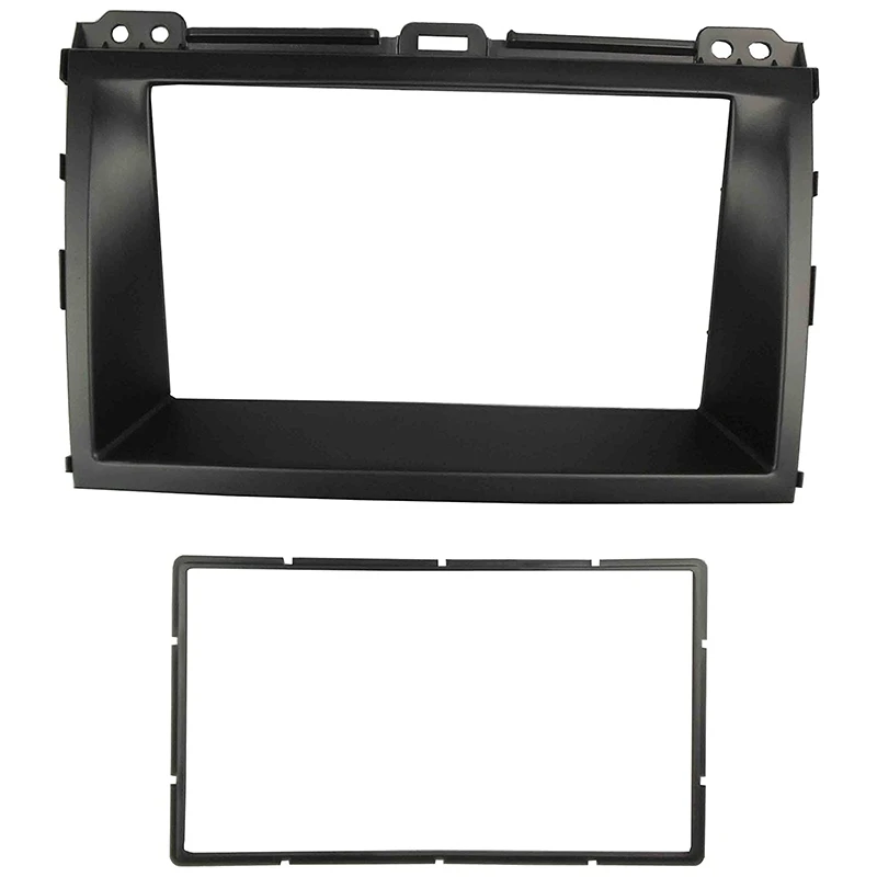 Двойной Din Радио Стерео установка панель для Toyota Land Cruiser Prado 120 Lexus Gx470 Dash Trim Kit Fascia |