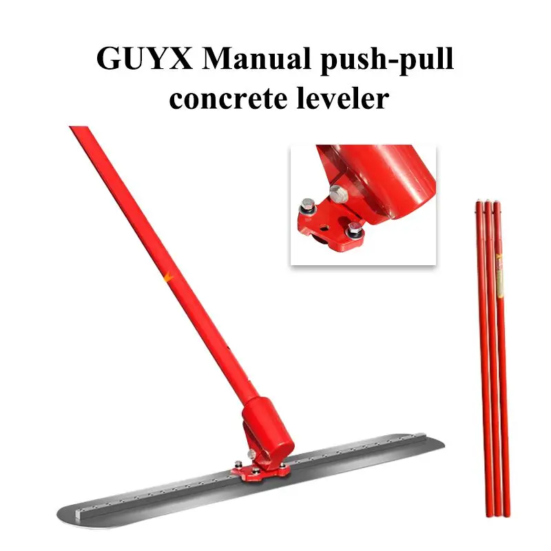 

Hand push concrete trowel, cement road leveling machine, manual push-pull leveling trowel, concrete trowel, leveler