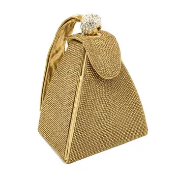 

Vintage Rhinestone Bridal Wedding Party Prom Purse Evening Clutch Handbags for Women Girls L9BE