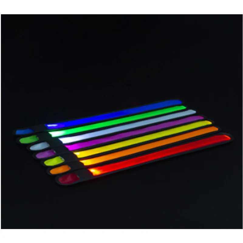 1PC outdoor sports night running armband LED light safety belt arm leg warning wristband cycling bike bicycle party glow prop sticks bracelet gloves headband glasses rings hand fan